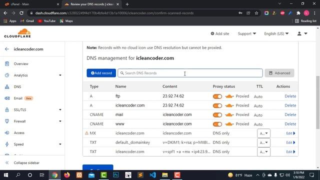 Setup Cloudflare DNS Server in cPanel смотреть онлайн