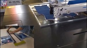 Составной шаблон для стежки полочек с последующим пришиванием молнии на машине шитья по контуру Jac