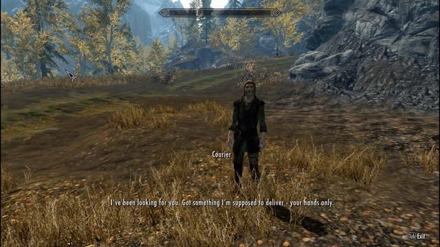 Skyrim ٠ If you Kill Balimund you will receive an unexpected letter смотреть онлайн