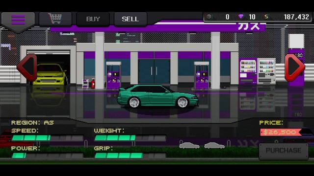 Pixel Car Racer - Underground Mod (Update) смотреть онлайн
