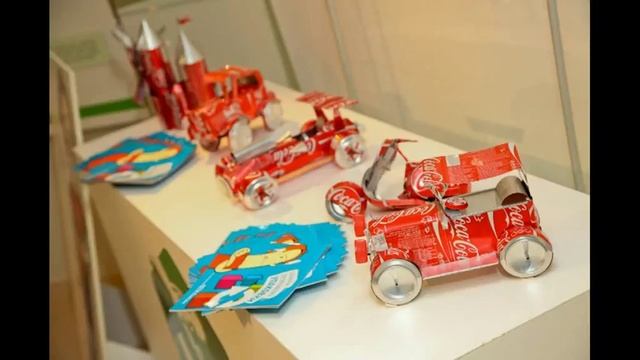 поделки из экологического мусора / из экологически чистого материала смотреть онлайн