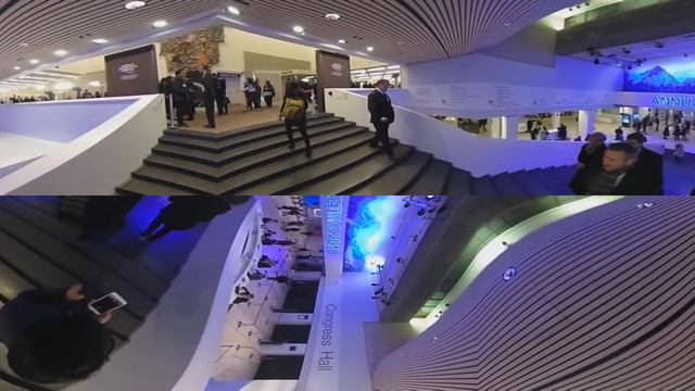 360° panorama video: World Economic Forum 2018 in Davos смотреть онлайн