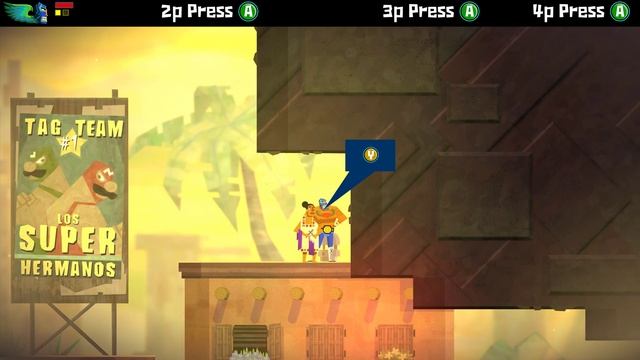 Guacamelee! Super Turbo Championship Edition [4K 60fps] | Час игры смотреть онлайн