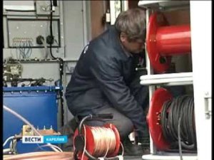 ВЕСТИ Карелия: Поиск повреждения кабеля акустическим методом с применением приборов ООО «ТЕХНО-АС»