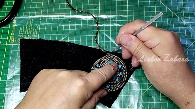 УКРАШЕНИЕ из МОЛНИЙ в стиле БОХО.BOHO style METAL ZIPPER DECORATION. Куда использовать старые молни смотреть онлайн