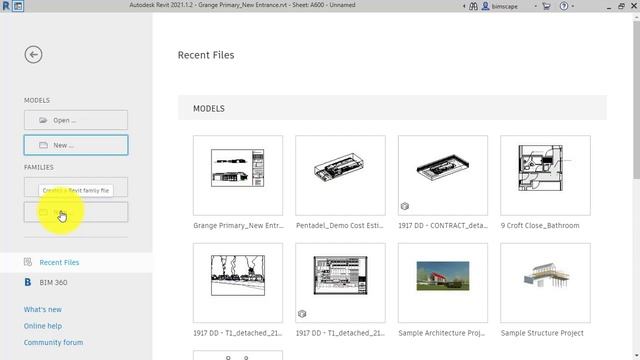 Module 2: Unit 1: Autodesk Revit: The Launch Screen (Updated July 2021) смотреть онлайн