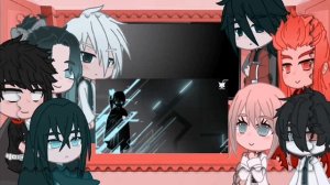 Hashira react Kamado and his friends/Реакция Хашира на Танджиро и его друзей/⚠Manga spoilers⚠/