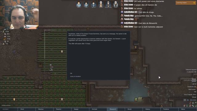 Rimworld Live Stream (Encroaching Bugs - 11) смотреть онлайн