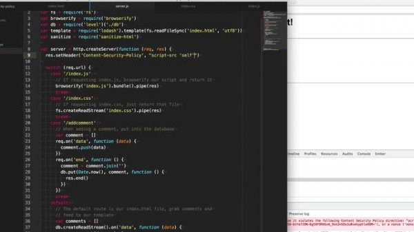 Content Security Policy