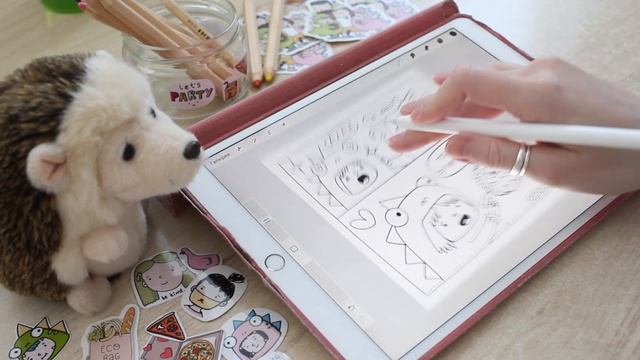 текстура бумаги в procreate | DRAW WITH ME смотреть онлайн