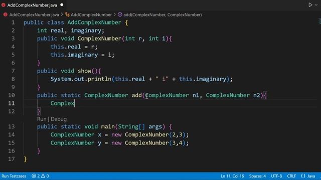 Add two complex numbers in Java | Easy Coding смотреть онлайн
