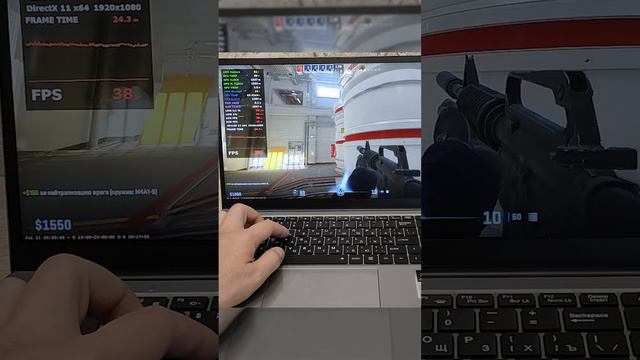 Играть На Офисном Ноутбуке МОЖНО: OSIO FocusLine F160A на Ryzen 5 5500U смотреть онлайн