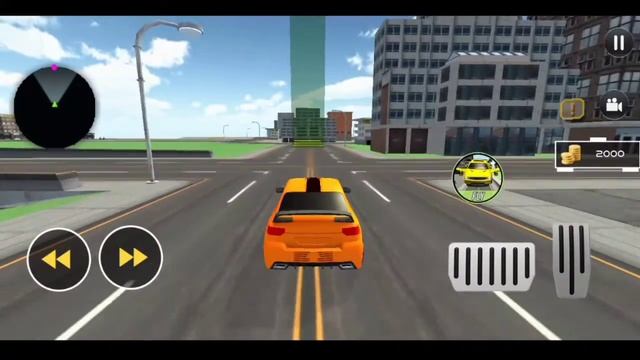 Real Flying Car Taxi Simulator - Car Driving Games - Android Gameplay смотреть онлайн