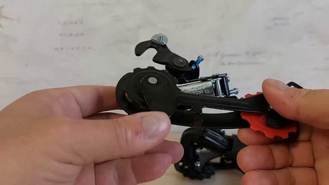 Переключатель задний RD-TZ50 крюк смотреть онлайн