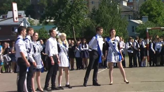 Красивый танец. Последний звонок 2016. Немецкий язык. смотреть онлайн