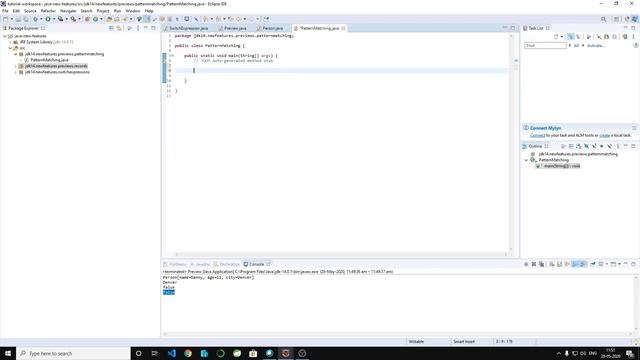 Whats new in JAVA 14 - Switch Expressions, Records, Text Blocks, Pattern Matching and JVM Updates смотреть онлайн