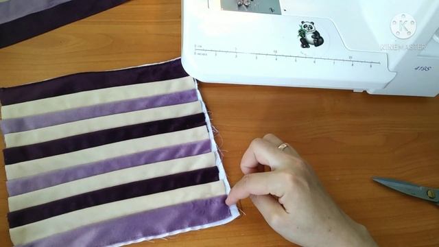 Құрақ тігіп үйрену. Оңай құрақ МАСТЕР КЛАСС. Құрақ.