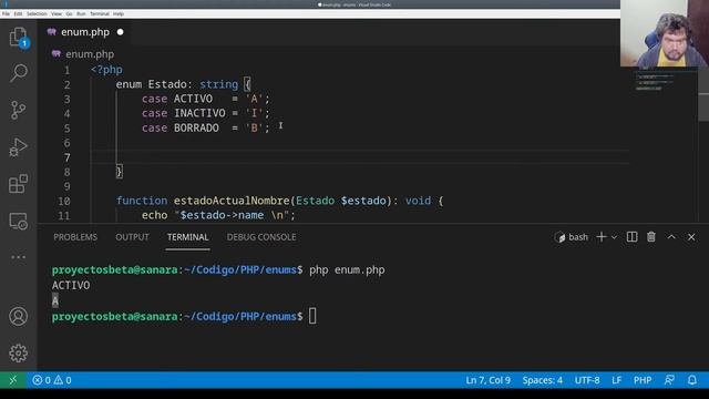 Enums en PHP 8 1 смотреть онлайн