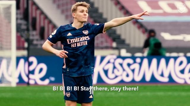 OPEN MIC | Martin Odegaard | West Ham vs Arsenal (3-3) | Compilation смотреть онлайн