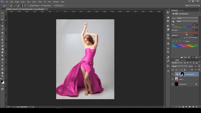 How to Select and Change Colors in Photoshop: Photoshop Tutorial смотреть онлайн
