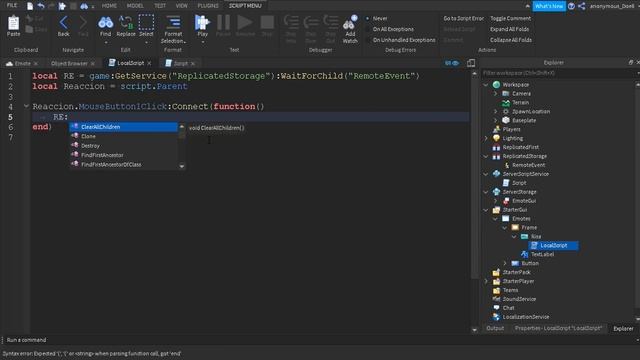 REMOTE EVENTS ROBLOX STUDIO | CURSO DE PROGRAMACIÓN AVANZADA DE ROBLOX STUDIO CON LUA #7 смотреть онлайн