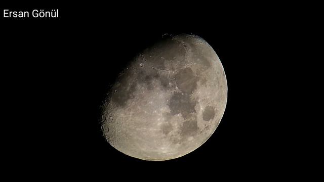 Moon observation with Celestron Powerseeker 127EQ смотреть онлайн