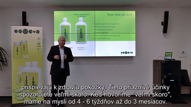 ESSENS Aloe Vera vnitřní použití смотреть онлайн