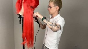 КАК ВЫПРЯМИТЬ СИНТЕТИЧЕСКИЙ ПАРИК? | ТУТОРИАЛ | УКЛАДКА ТЕРМОПАРИКА