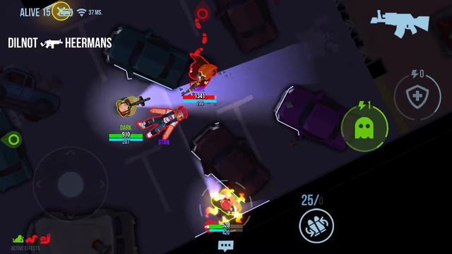 Bullet Echo | Random fights with Stalker #4 | gameplay | Battle Royale mode смотреть онлайн
