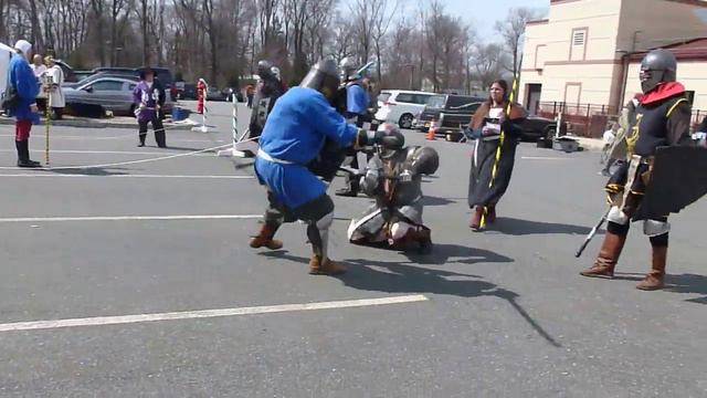 Thorson vs Sir Corvus Aurelius Corvinus, Mudthaw 2019 East Kingdom SCA смотреть онлайн