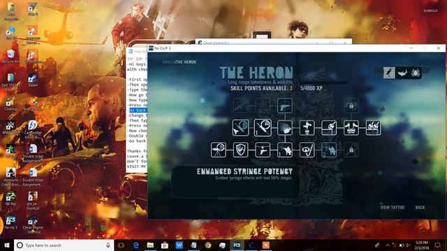 How to hack skill points in Far cry 3 with cheat engine смотреть онлайн