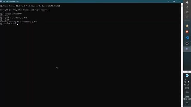 SPOOL SQL | What is Spool Command in SQL ? | смотреть онлайн