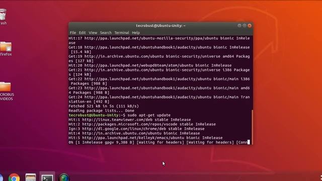 Audacity Linux- Install on Linux Ubuntu Unity 18.04.1 LTS Video Tutor смотреть онлайн