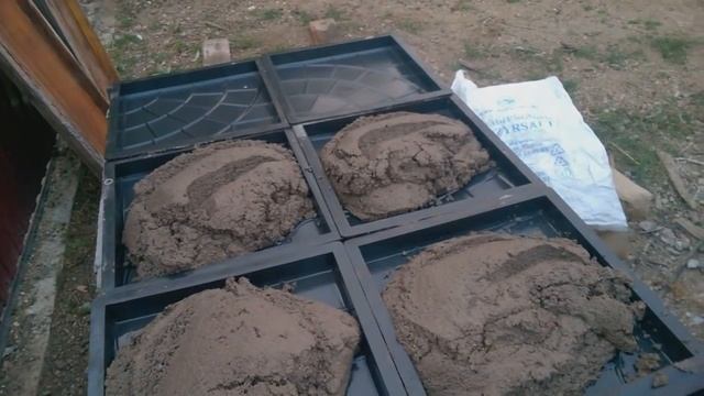 Изготовление крышки на бордюр и тротуарной плитки своими руками! Очень прост смотреть онлайн