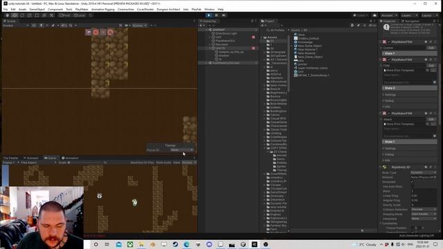 2D Sprite, Top Down AI With Unity Navmesh