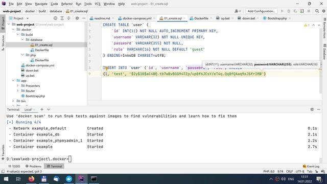 nette/web-project v Dockeru смотреть онлайн