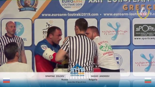 Sasho Andreev (Сашо Андреев) European Armwrestling Champion 2019 смотреть онлайн