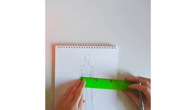 (Lesson 57)How to draw fashion illustration/(Урок 57)Как нарисовать эскиз одежды смотреть онлайн