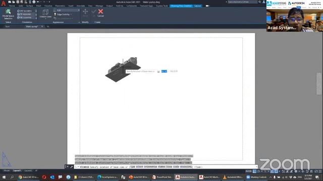 AutoCAD 3D to 2D documentation смотреть онлайн