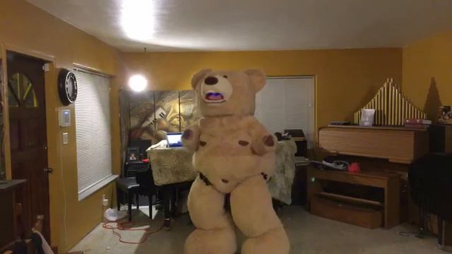 Costco 93 Inch Giant Teddy Bear Costume Test 6 Designed By Kris Nicholson
