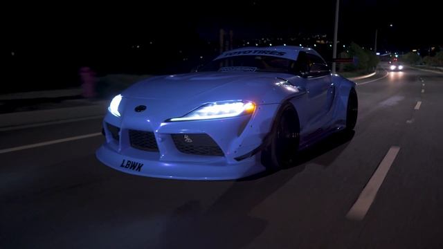 libertywalk MK5 SUPRA on bags #mk5 #bagged #widebody смотреть онлайн