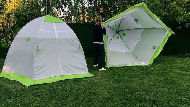 Еverlasting frame LOTUS for an automatic winter tent смотреть онлайн