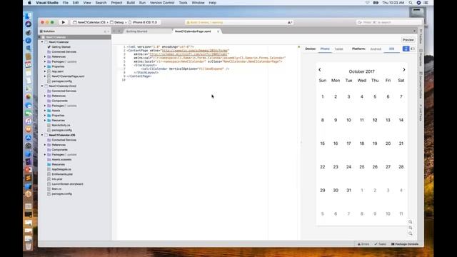An Introduction to ComponentOne Studio for Xamarin смотреть онлайн