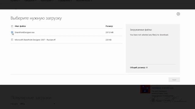 Урок по установке программы SharePoint Designer 2007 смотреть онлайн
