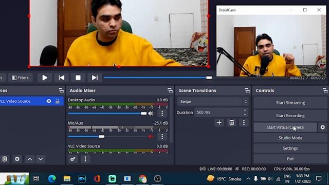 What is Virtual Camera in OBS . Virtual Camera kaise use kare. Virtual Camera in OBS Hindi Tutorial смотреть онлайн