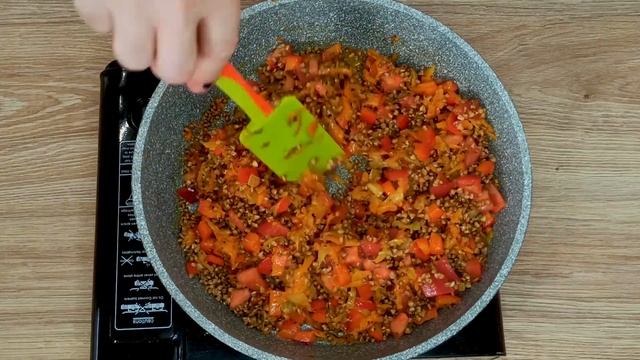 ПОСТНАЯ Гречка с Овощами! Вкусна и Полезна! Может быть ОСНОВНЫМ блюдом или ГАРНИРОМ! смотреть онлайн