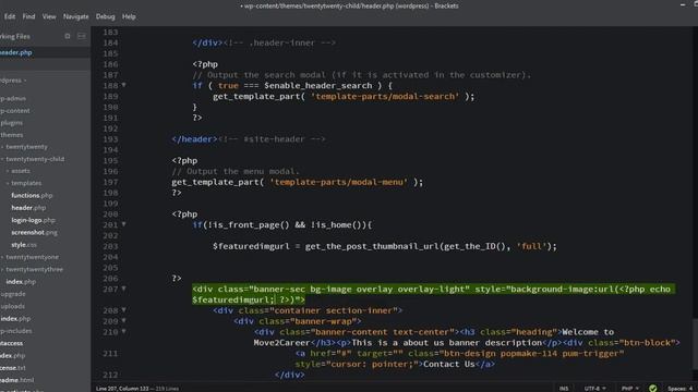 WordPress Tutorial #20 Dynamic Featured Image Banner in WordPress смотреть онлайн