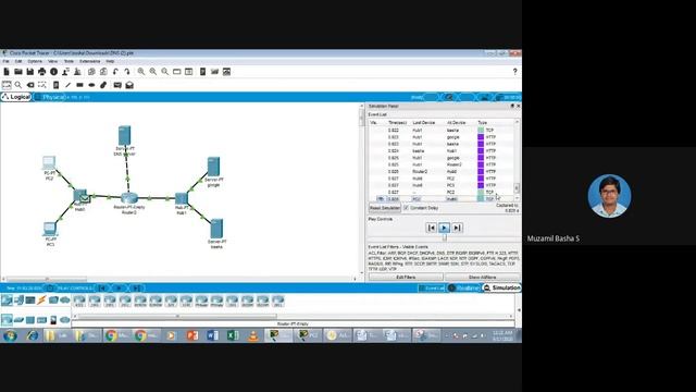 Demonstration of Application Layer protocols using Cisco packet Tracer смотреть онлайн