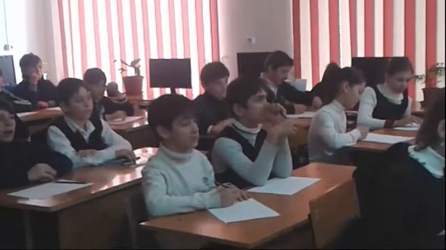 Рисование "Зимний пейзаж" МКОУ СОШ №11 г.Хасавюрт 2015г. смотреть онлайн