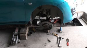 Мазда 3 BL Замена рулевых тяг , рулевых наконечников, шаровых